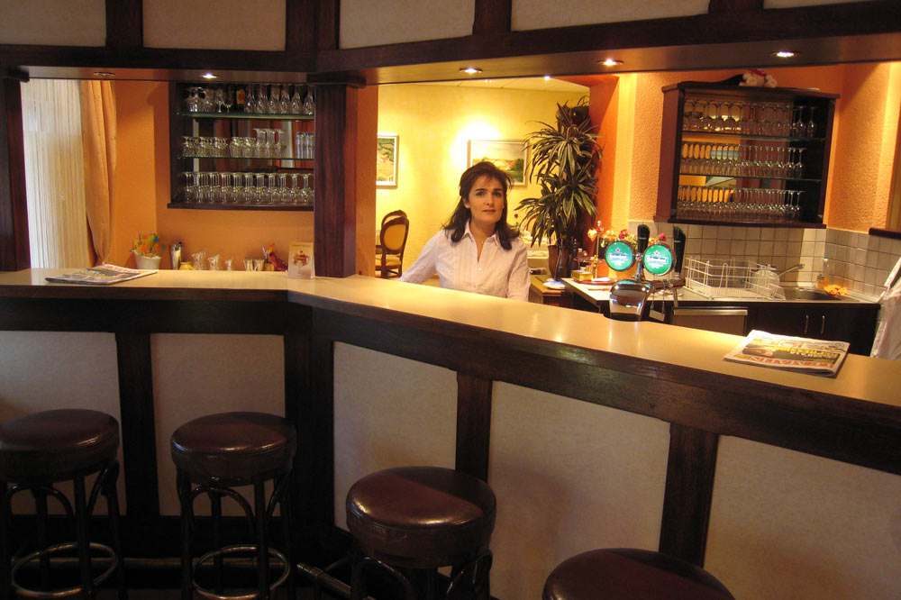 Le bar de l'hôtel restaurant Le Nord