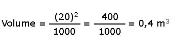 Exemple de calcul du volume d'un arbre Exemple de calcul du volume d'un arbre