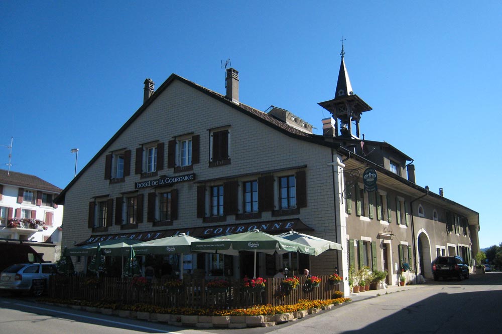 L'Hôtel de la couronne accueille les voyageurs depuis 1703