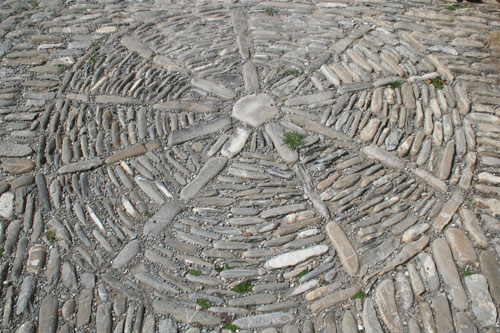 Motif d'une mosaïque